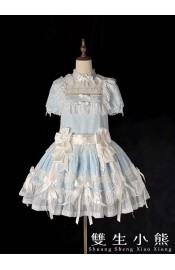 Twin Bears Lace Doll One Piece II(2nd Pre-Order/4 Colours/Full Payment Without Shipping)